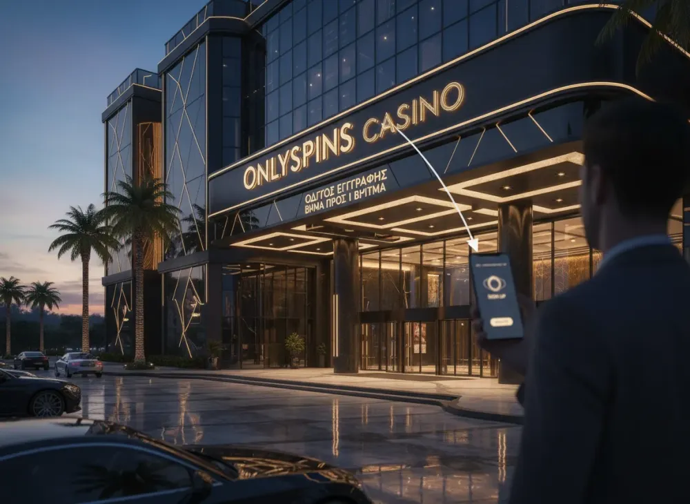 Οδηγός εγγραφής Onlyspins sign up βήμα προς βήμα